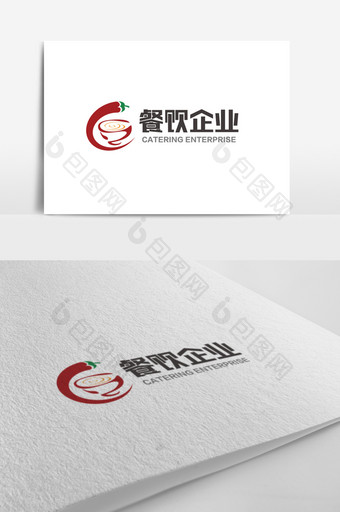 大气时尚餐饮企业logo标志图片