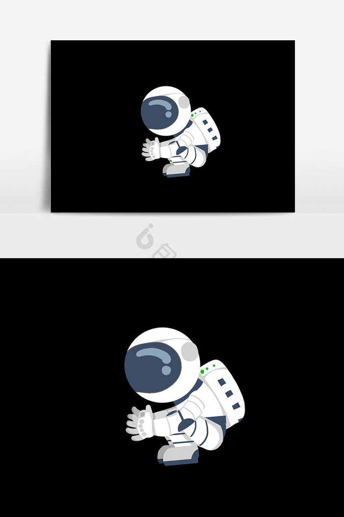 太空机器人科技插画图片