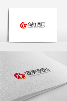 时尚大气b字母商务通用logo标志