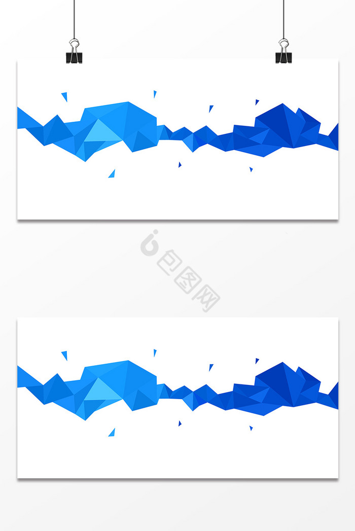 三角形多边形展板