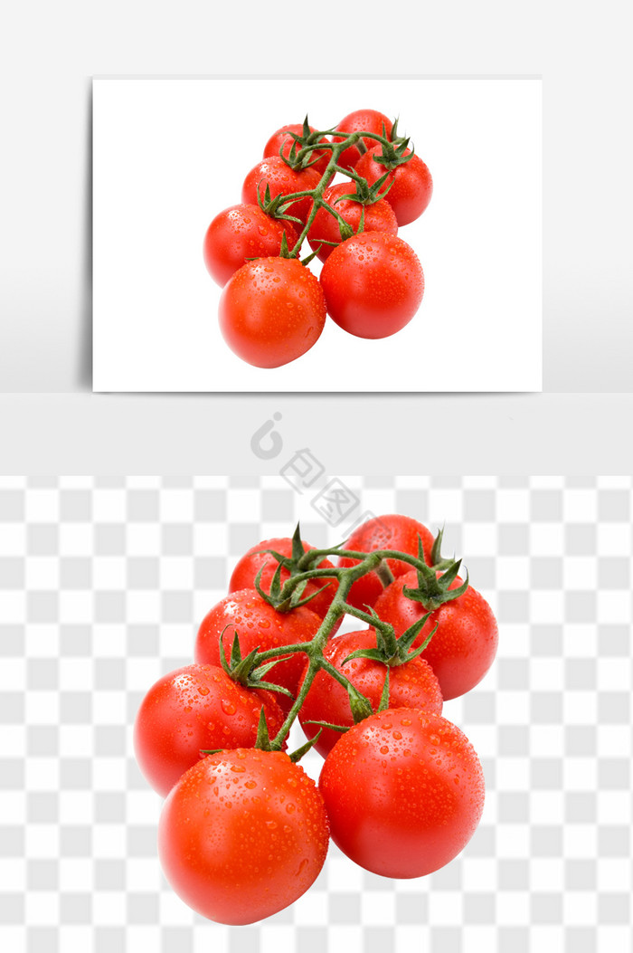 新鲜果实西红柿图片