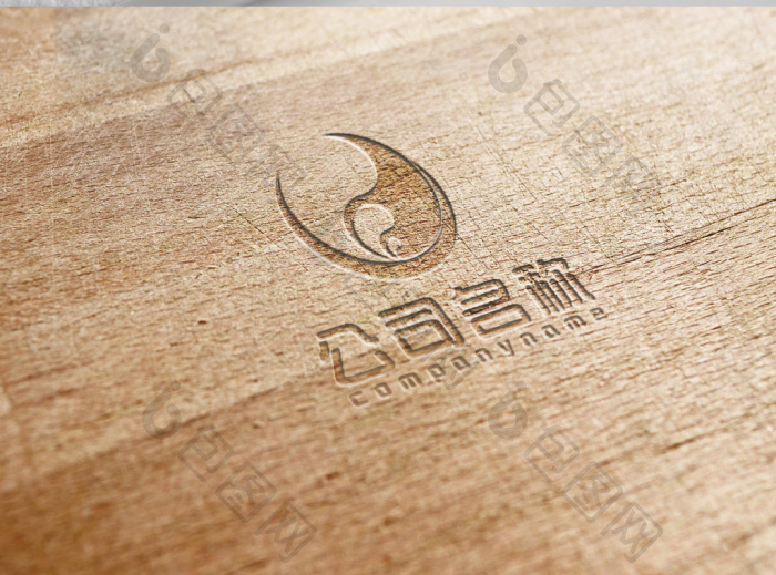 精致浪花logo标志模板-包图网