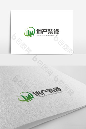 时尚大气房地产装修公司logo标志图片