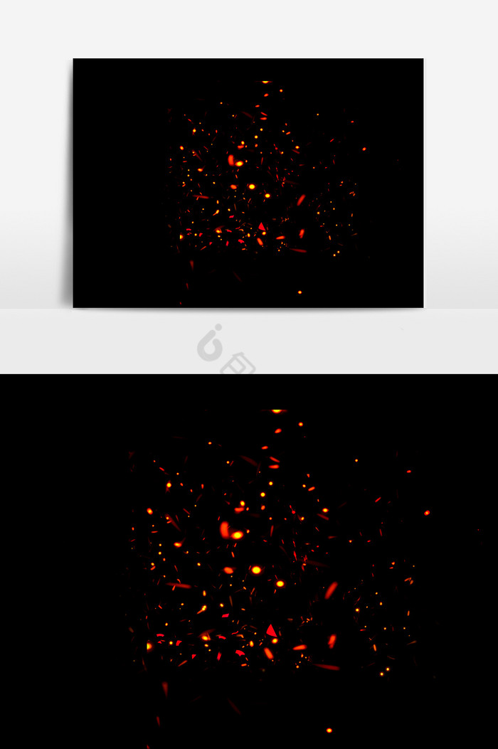 斑驳粒子光效图片