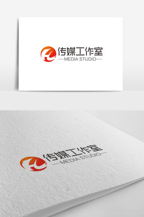 时尚大气H字母传媒工作室logo标志