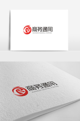 大气时尚R字母商务通用logo标志