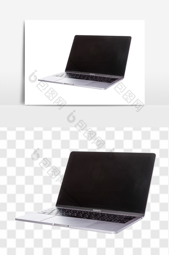 现代数码产品笔记本电脑元素
