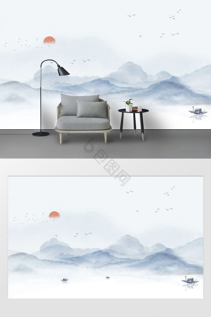 中式山图片-中式山素材免费下载-包图网