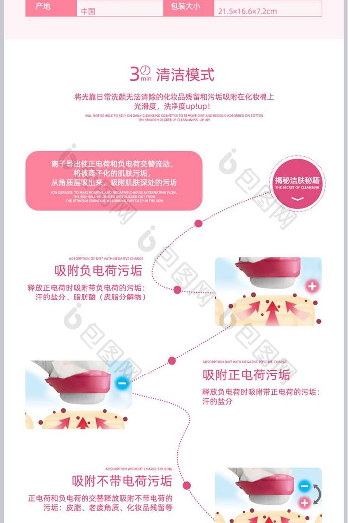 淘宝电商女化妆品数码电器首饰产品详情描述