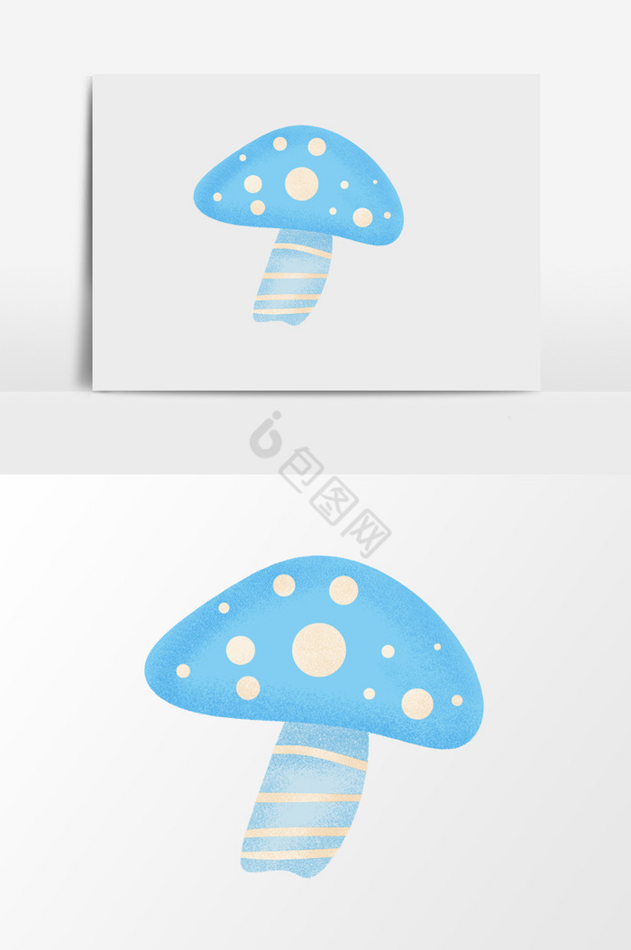 蘑菇插画图片