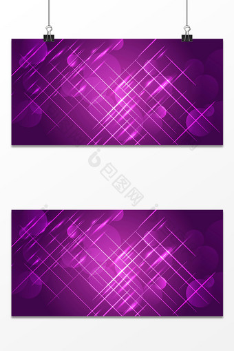 紫色科幻梦幻设计背景图片