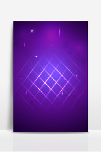 紫色星光科技设计背景图片