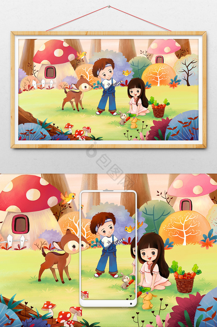 绘本卡通图片-绘本卡通素材免费下载-包图网