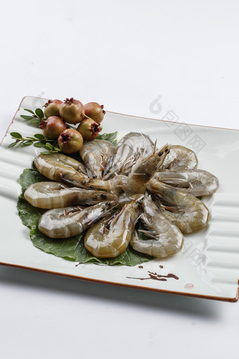 火锅食材涮大虾
