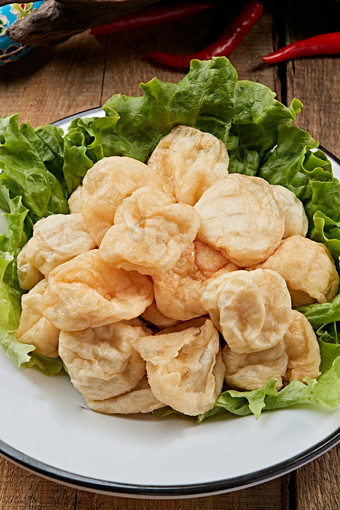 火锅食材油炸<strong>豆腐泡</strong>