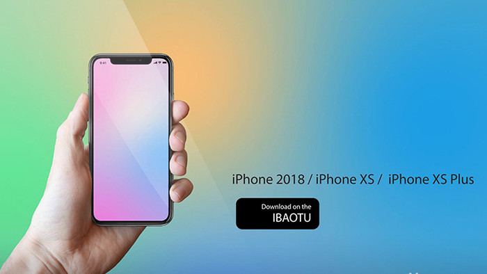 iPhone XS 手机APP模板