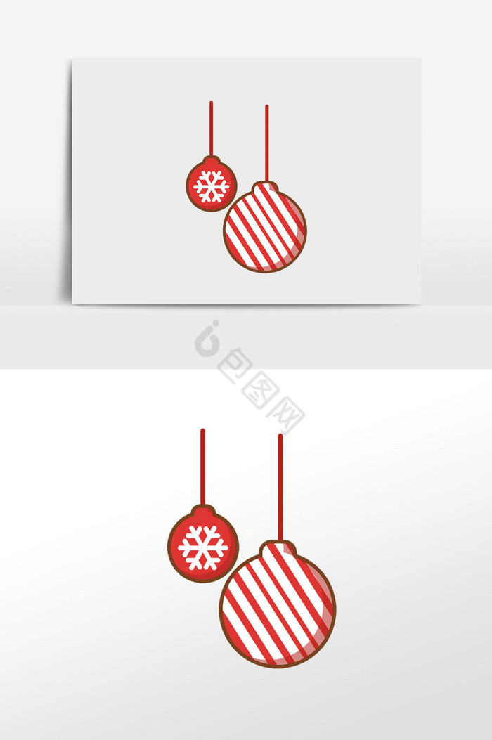 手帐圣诞装饰球图片