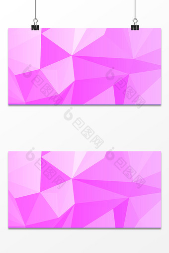 粉色浪漫拼接几何设计背景图片