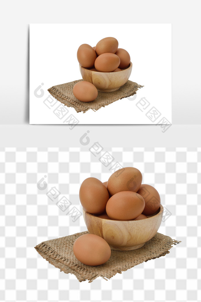 新鲜农家土鸡蛋高清素材
