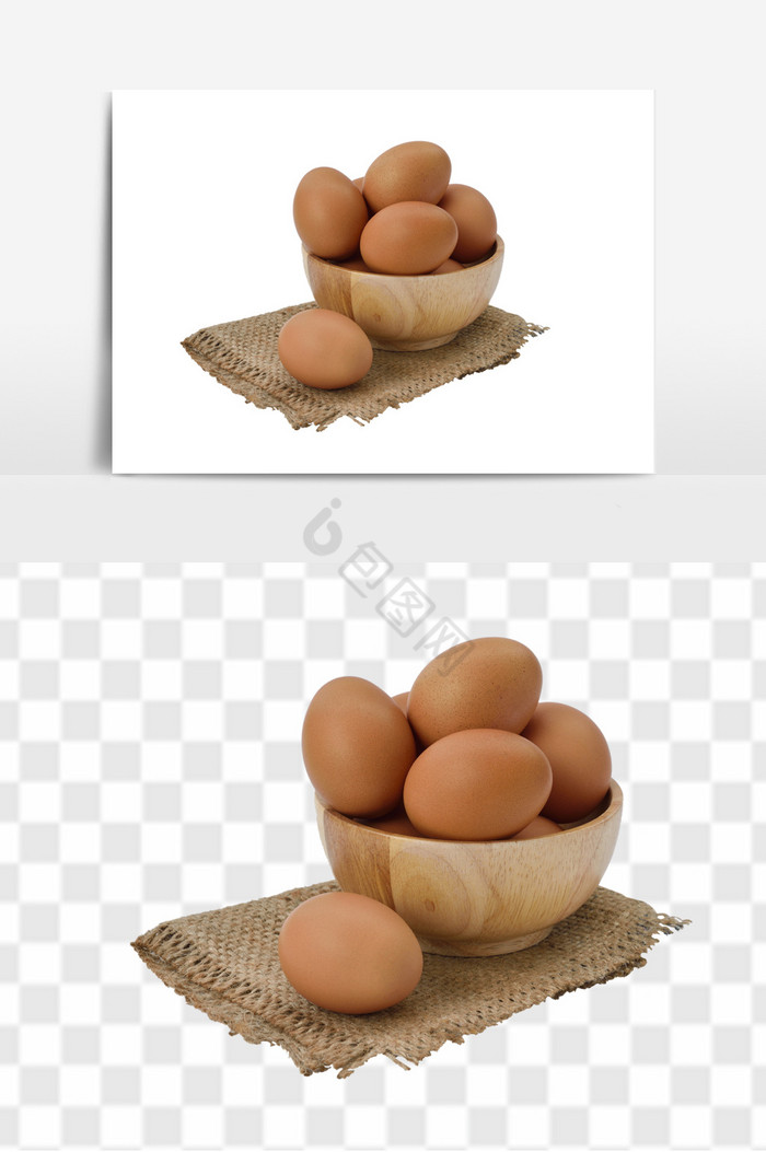 新鲜农家土鸡蛋高清图片