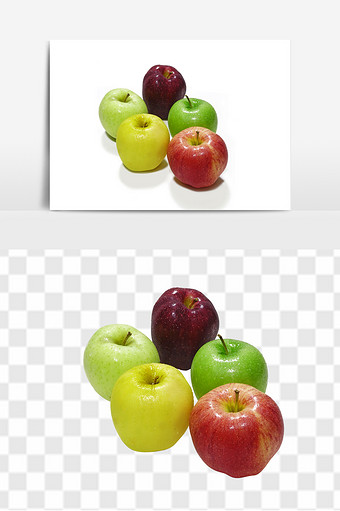 免抠png苹果矢量设计素材图片