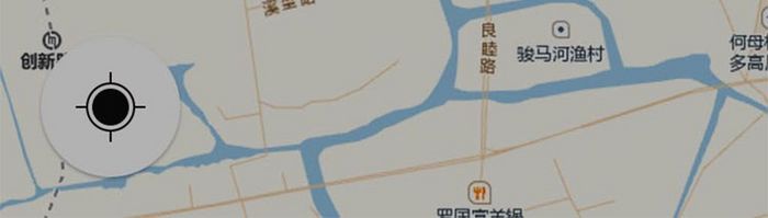 移动端APP电商地图城市选择界面