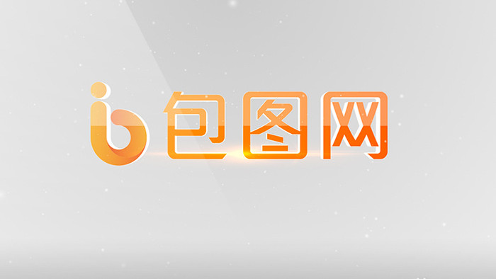 简洁图片出logo标志AE模板