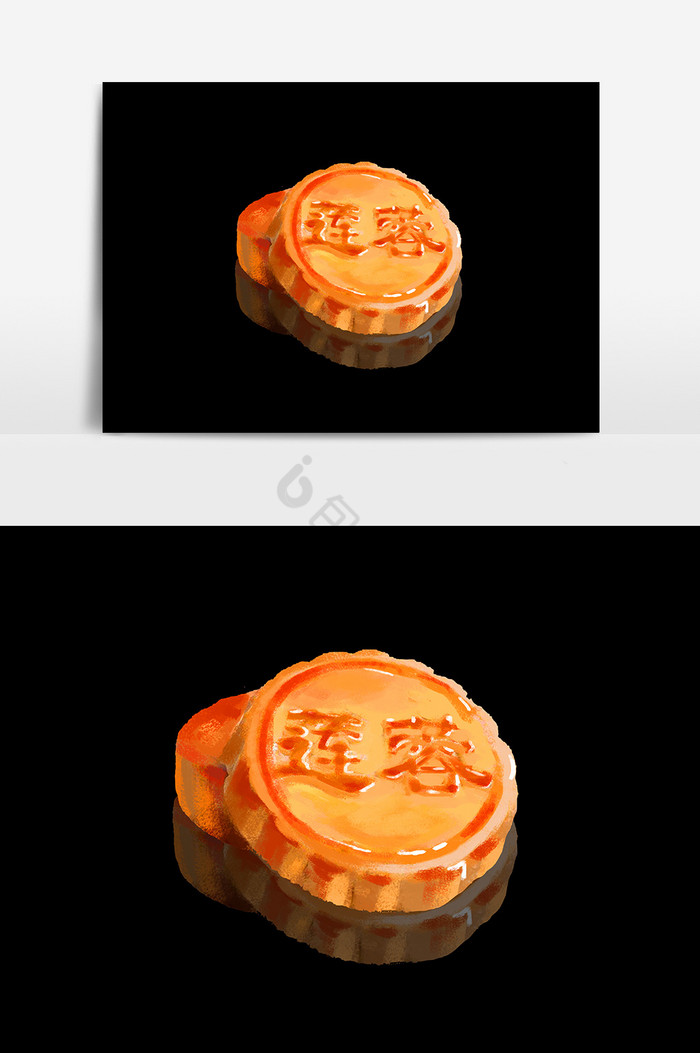 莲蓉月饼中秋图片
