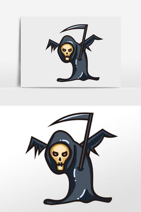 搞怪万圣节死神