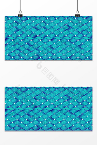 蓝色编织设计背景图片