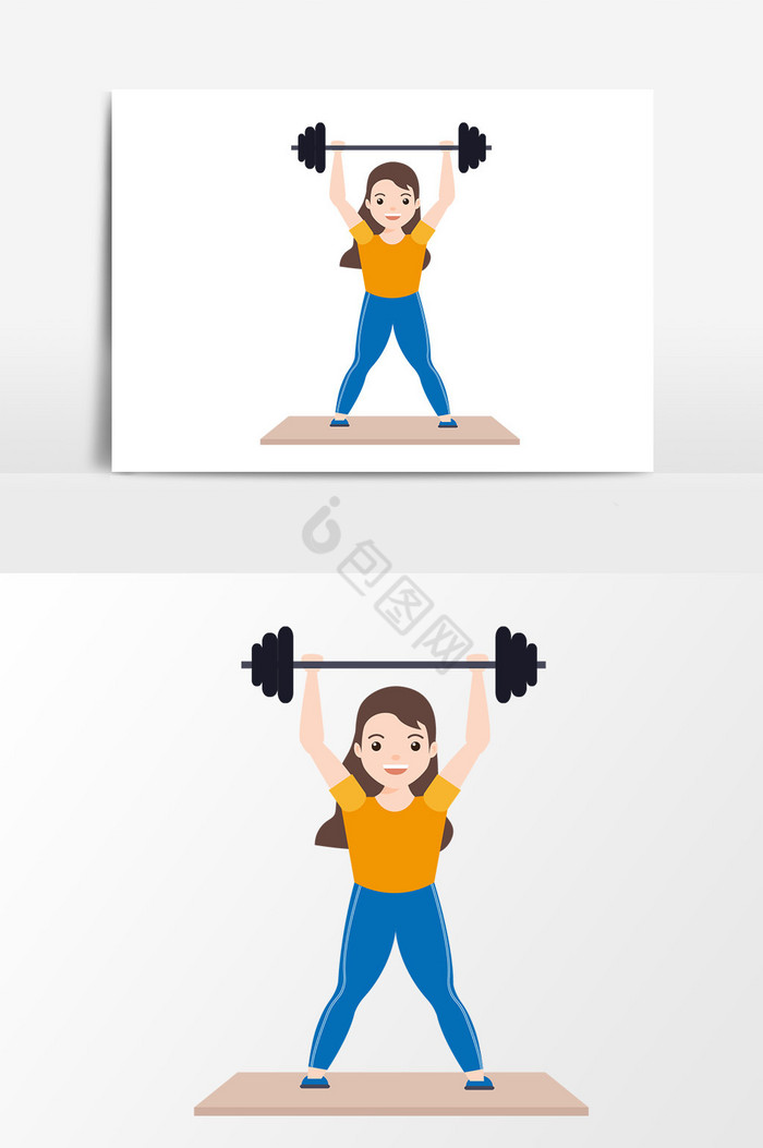 举重锻炼图片-举重锻炼素材免费下载-包图网