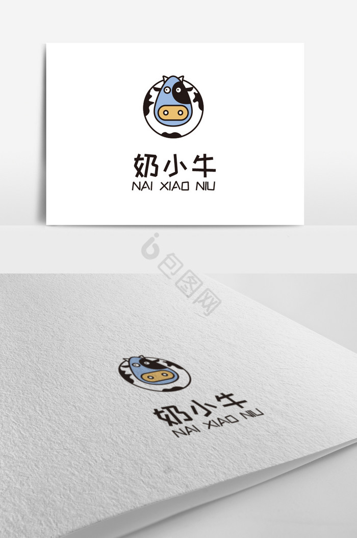 牛奶奶牛标志logo图片