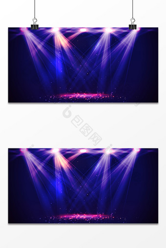 舞台灯光背景设计图片
