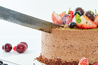 鲜果黑森林巧克力慕斯蛋糕