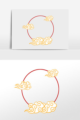 祥云纹理图片