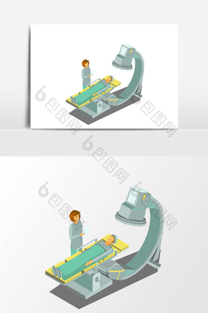 卡通医院手术室设计元素