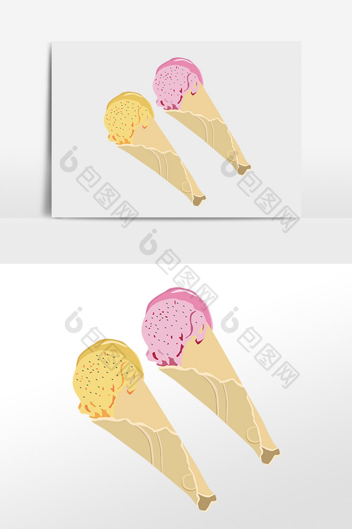 香芋冰激凌图片