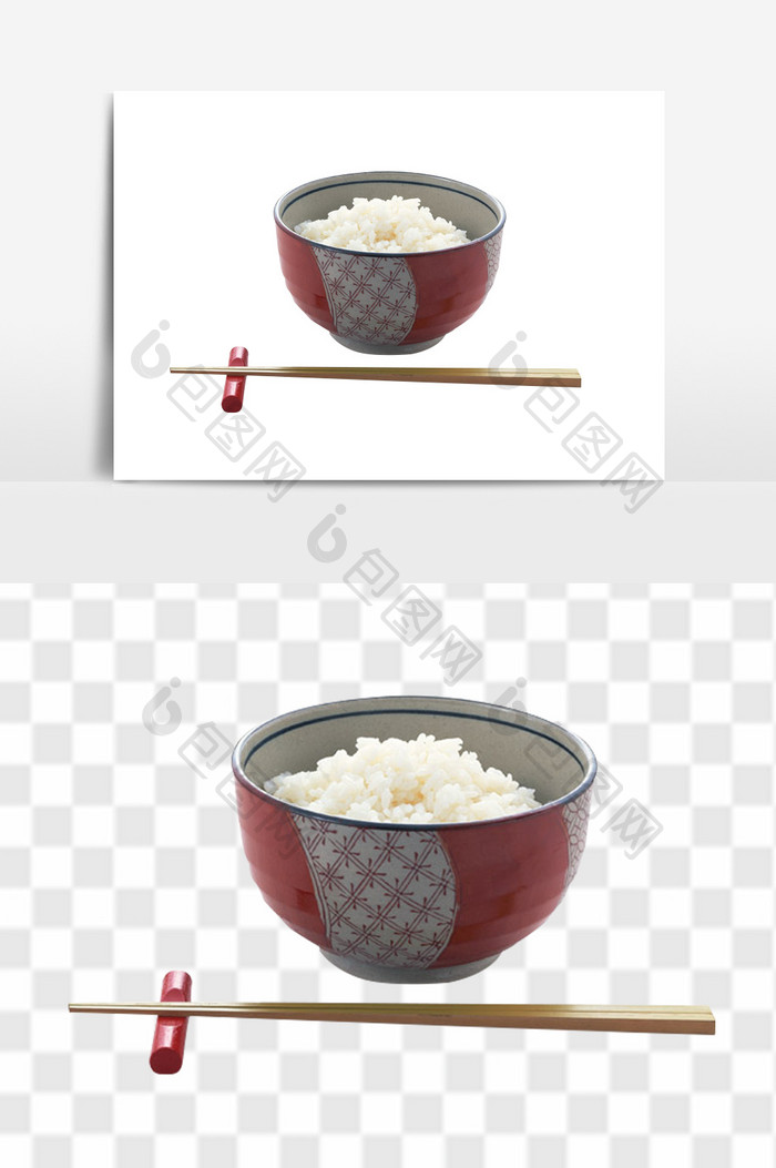 陶瓷餐具碗筷元素