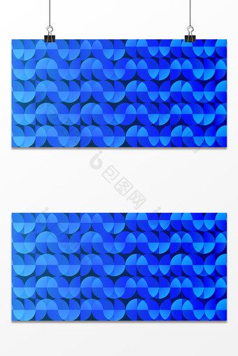 几何抽象蓝色概念背景图图片