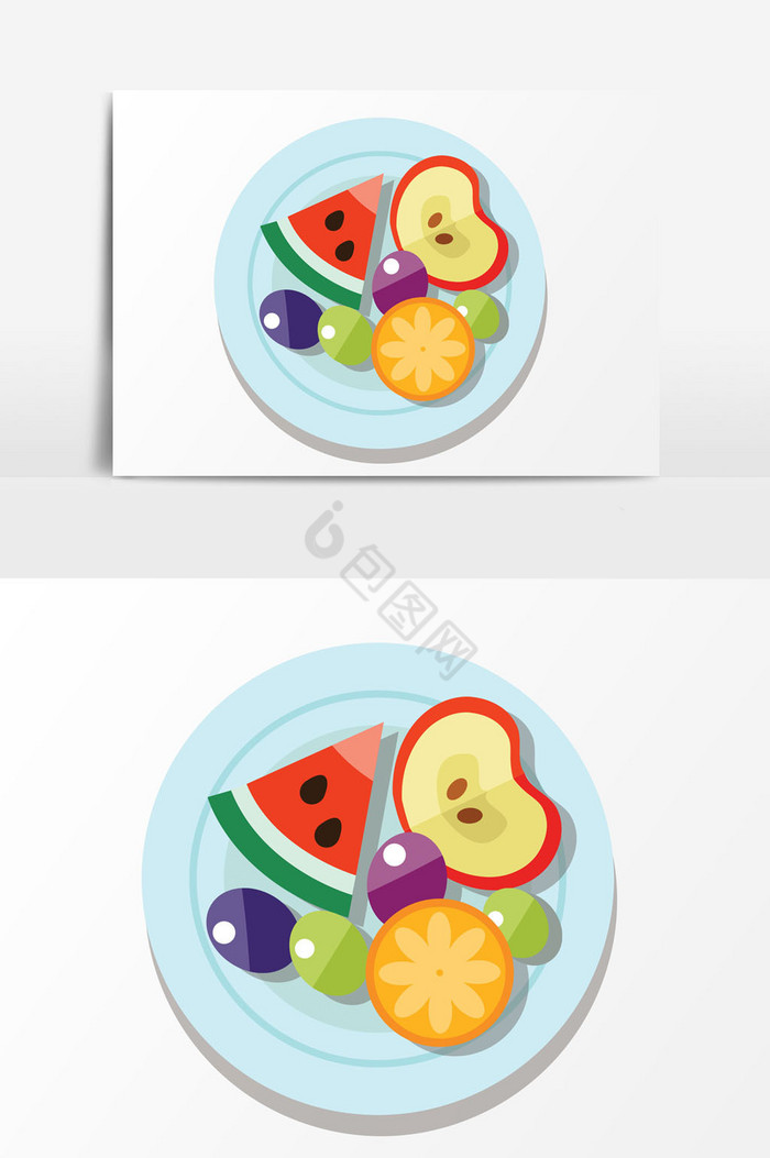 减肥水果组合餐图片