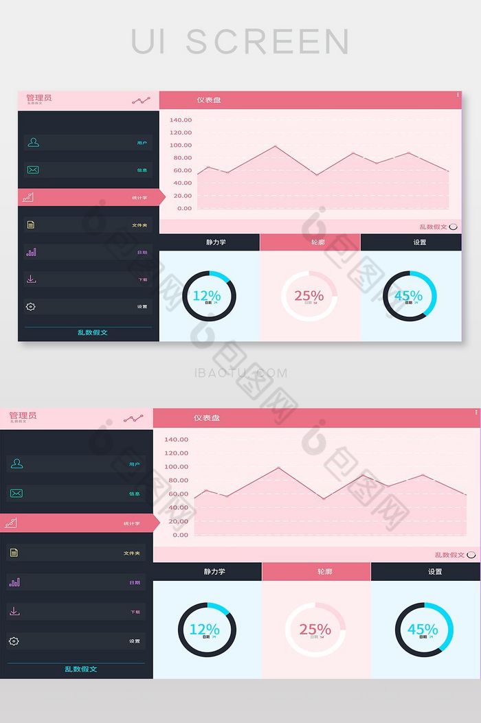后台图表系统数据网页界面图片图片