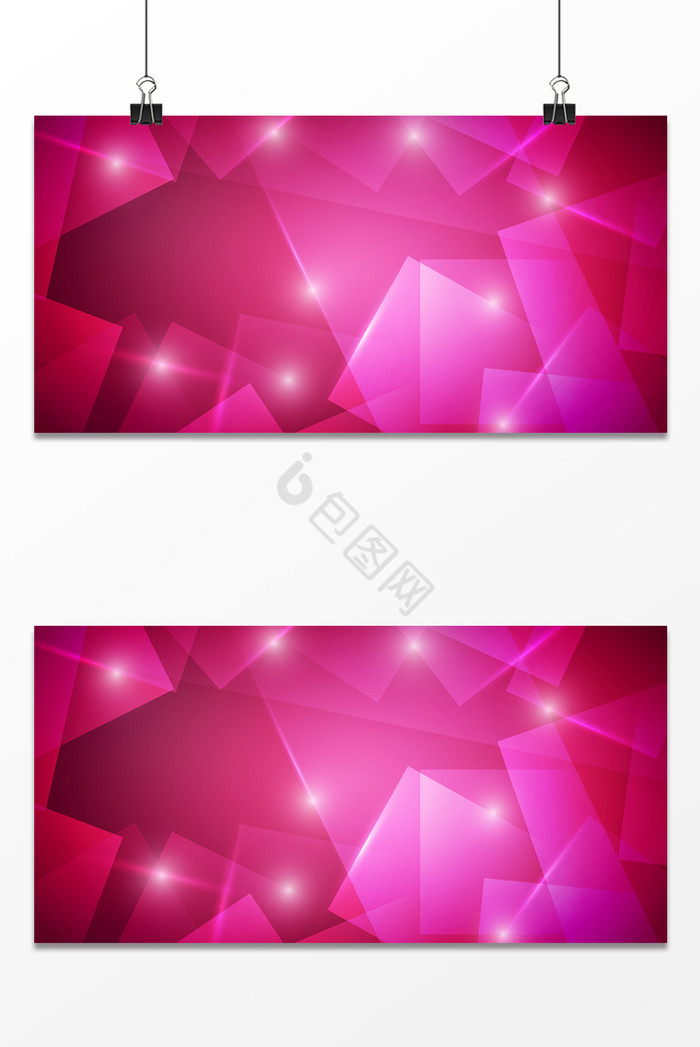 几何晶格化粉红图片