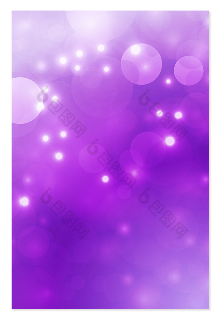 紫色梦幻星球星光背景