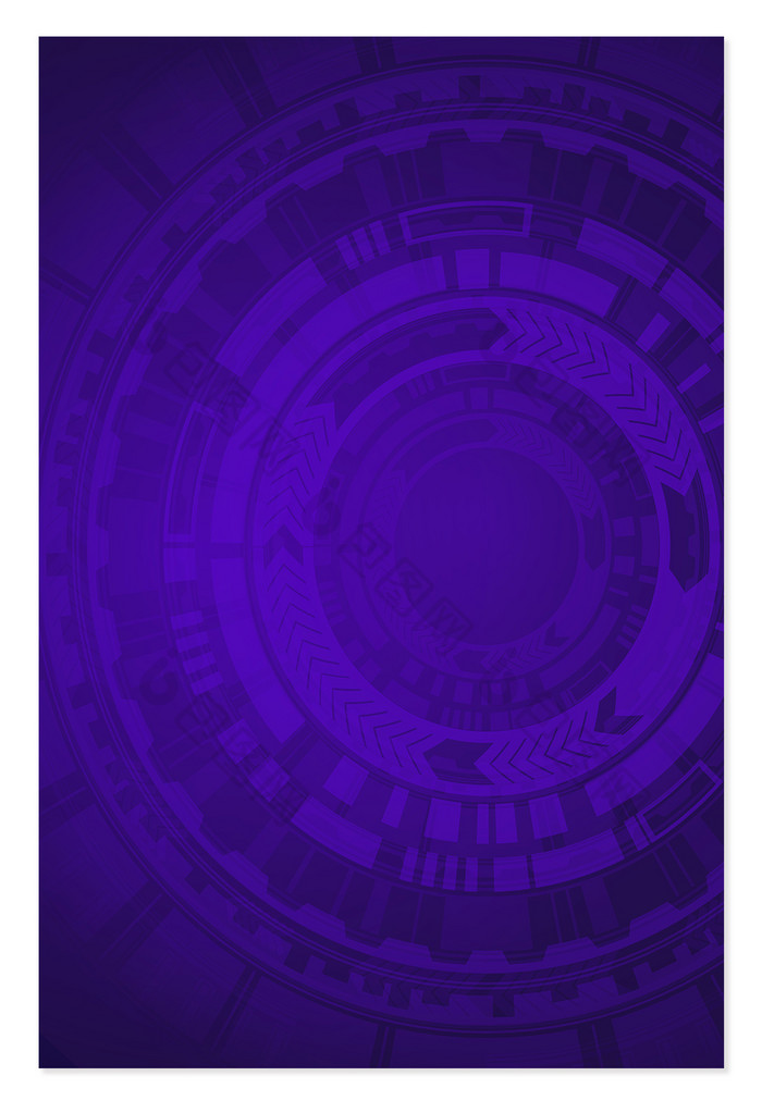 时尚大气紫色商务海报背景图