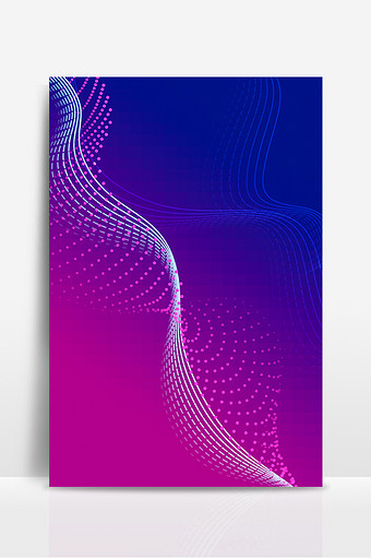 蓝紫色线条渐变科技背景图片下载