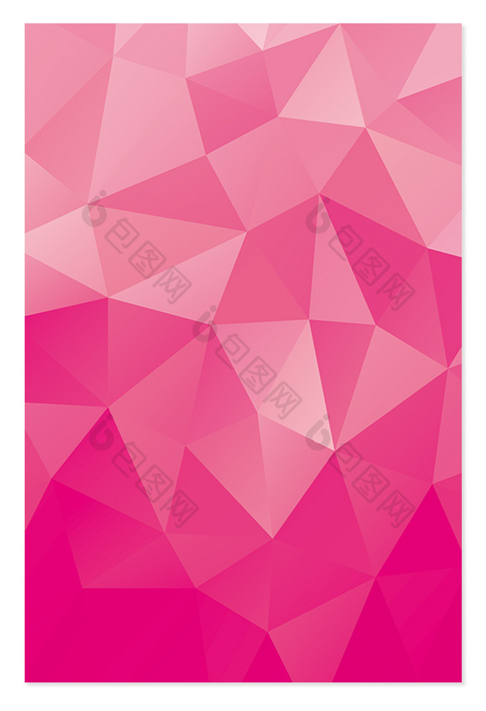 粉色渐变几何背景设计