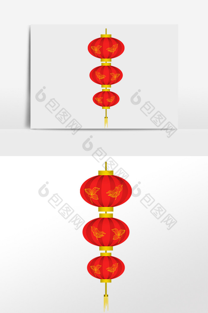 灯笼喜庆新年图片