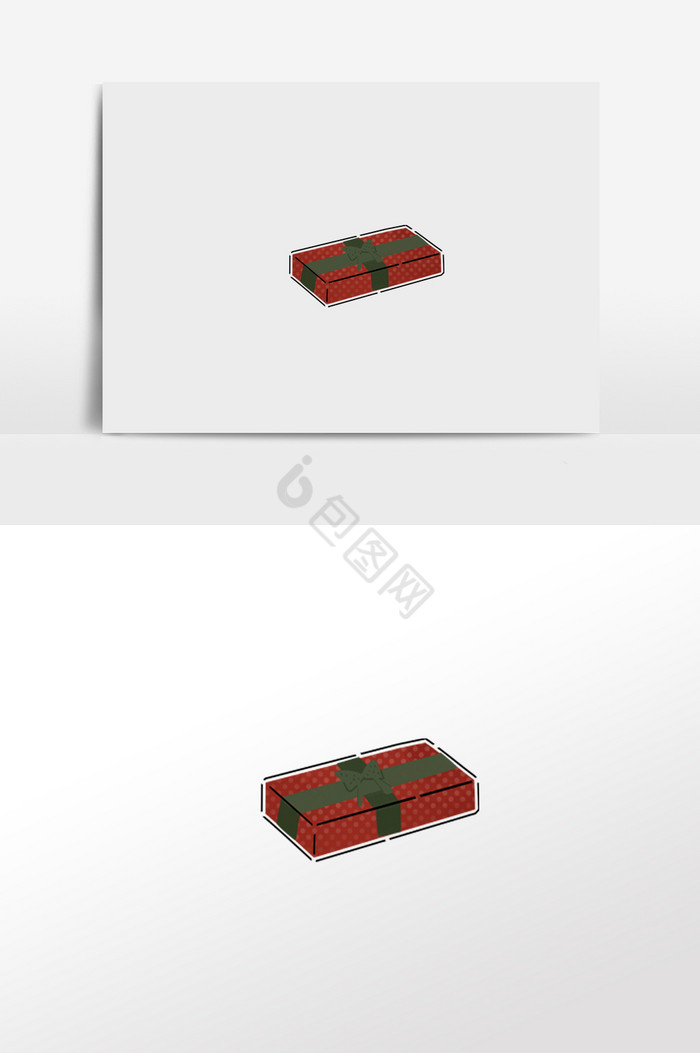 圣诞节礼物小礼物包装图片