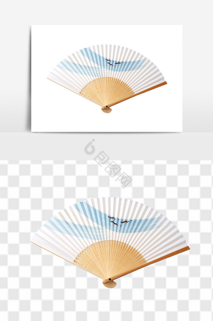折扇女式古风随身折叠扇子中国复古折扇图片