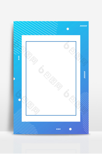 简约手绘风相框大气卡通背景图片